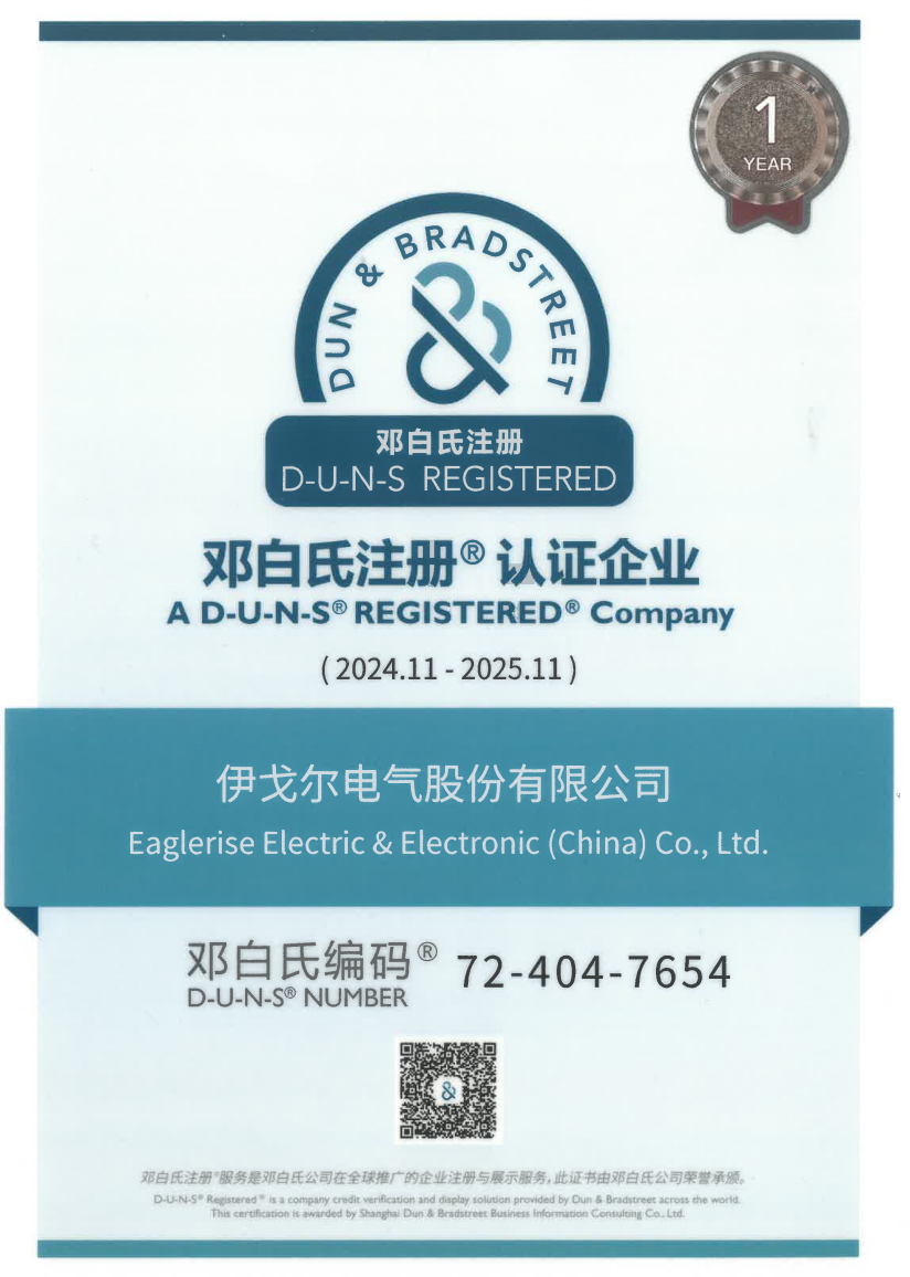 NG28南宫通过邓白氏注册认证